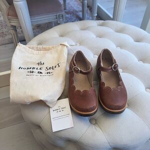The Humble Soles Brown Mary Jane Shoes